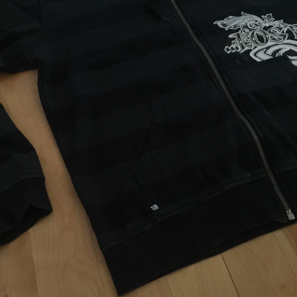 SOLD :-) 2000 Lost World Skate black skull hoodie - Picture 3 of 8